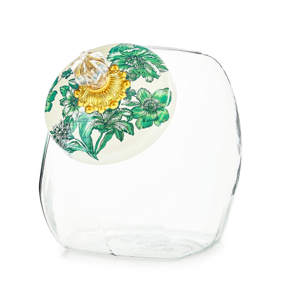 MACKENZIE-CHILDS Mackenzie-chilllds Floral Cookie Jar - Image 2