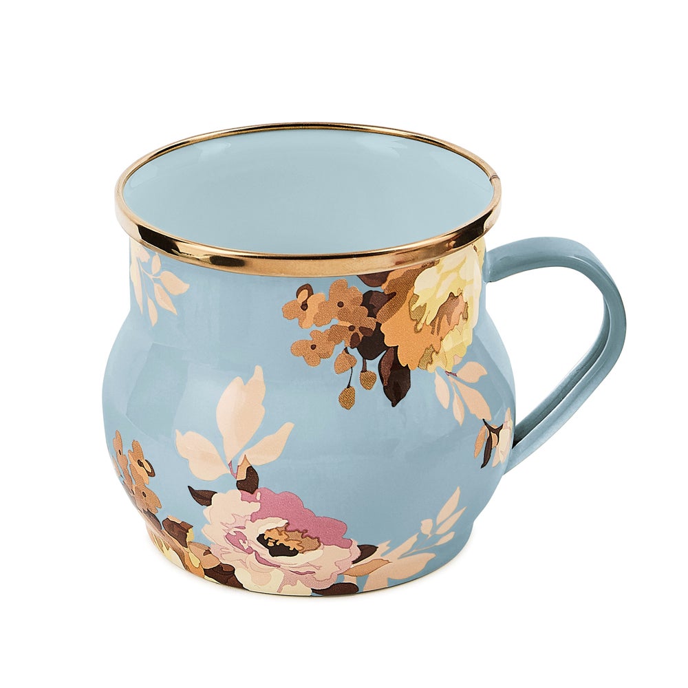 MACKENZIE-CHILDS Mackenzie-chilllds Floral Enamel Mug - Image 7