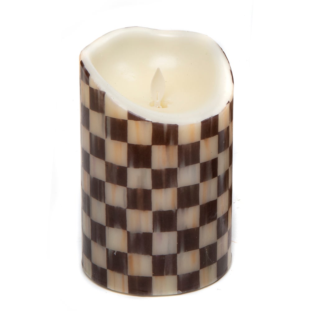 Check Pillar Flicker Candle - Image 2