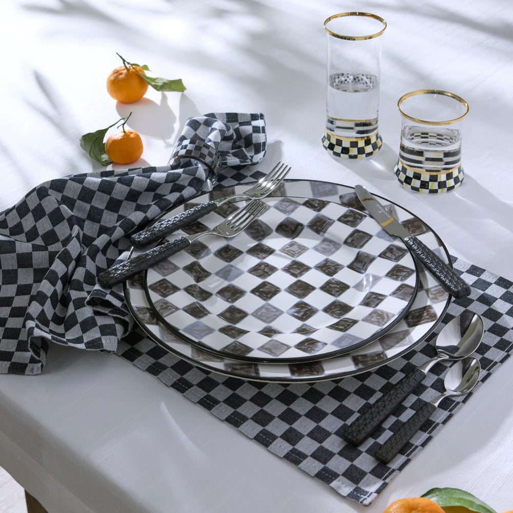 Check Round Platter - Image 3