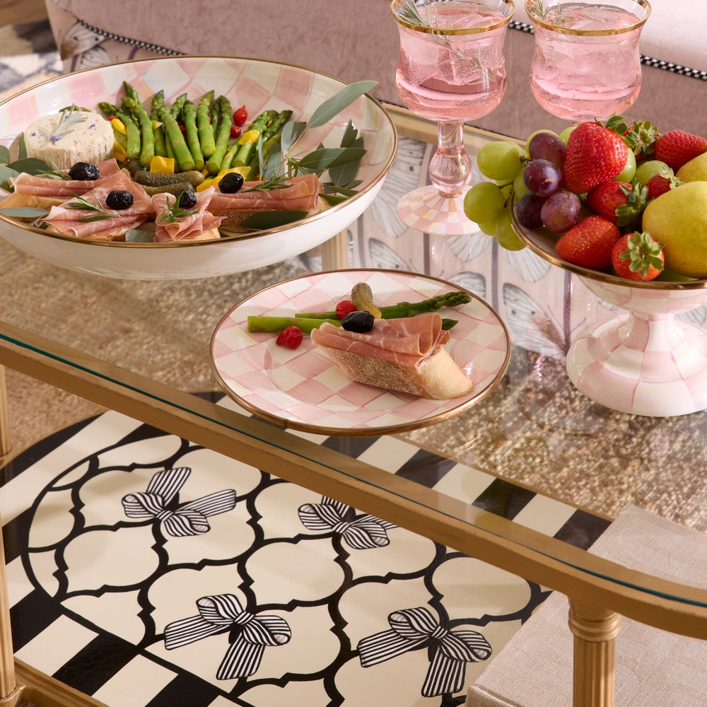 MACKENZIE-CHILDS Mackenzie-chilllds Rosy Check Enamel Dinnerware - Image 10