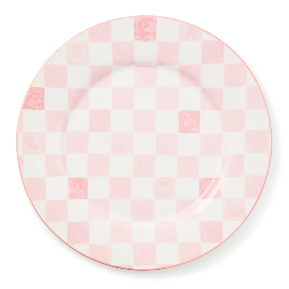 Check Round Platter - Image 9