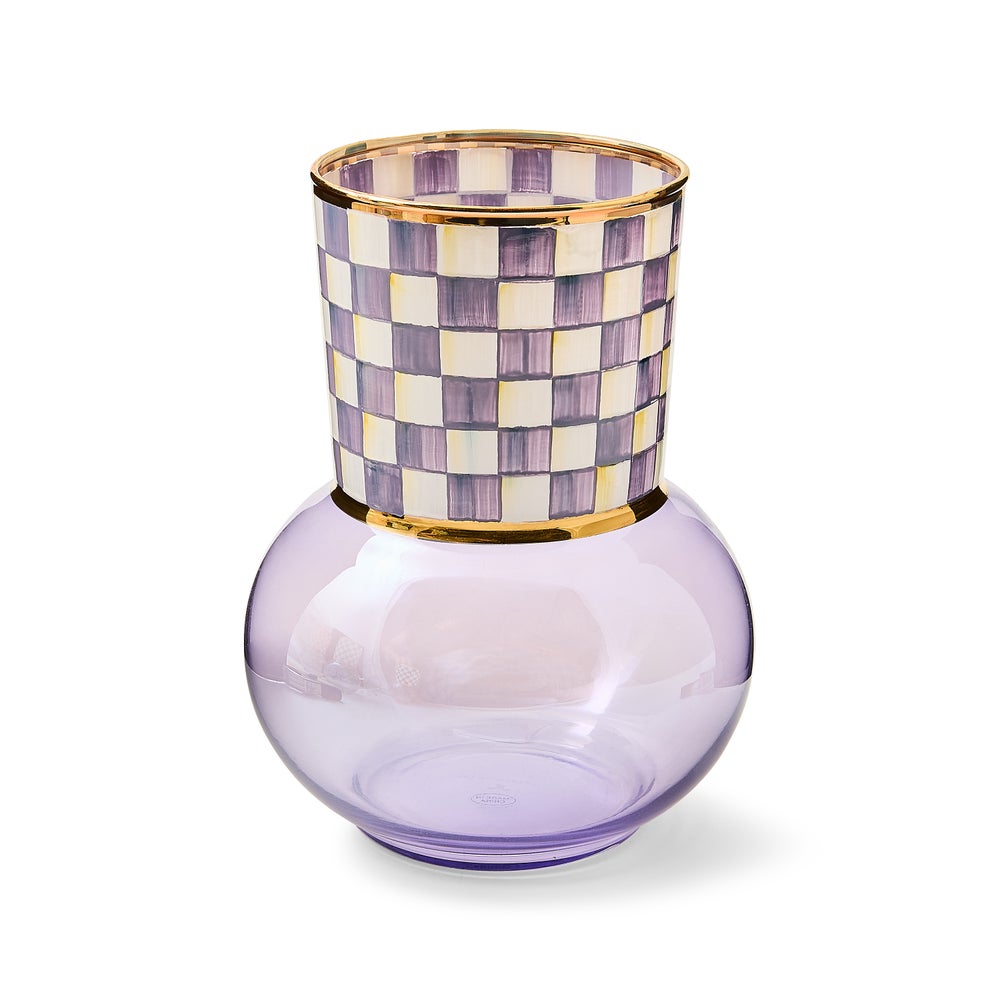 Check Glass Vase - Image 6