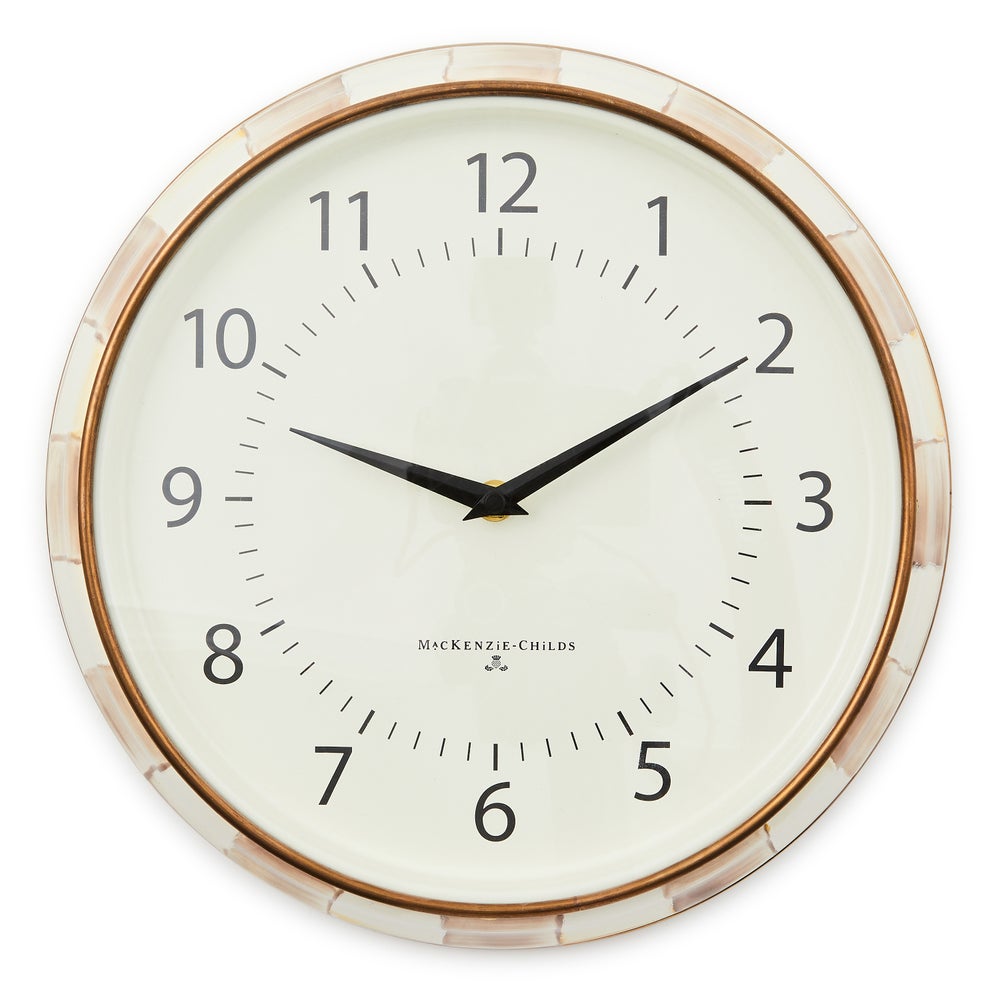 MACKENZIE-CHILDS Mackenzie-chilllds Enamel School Clock - Image 3