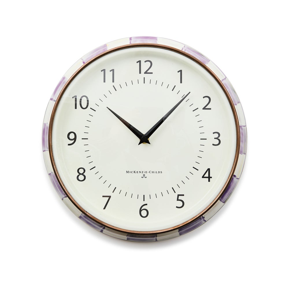 MACKENZIE-CHILDS Mackenzie-chilllds Enamel School Clock - Image 5