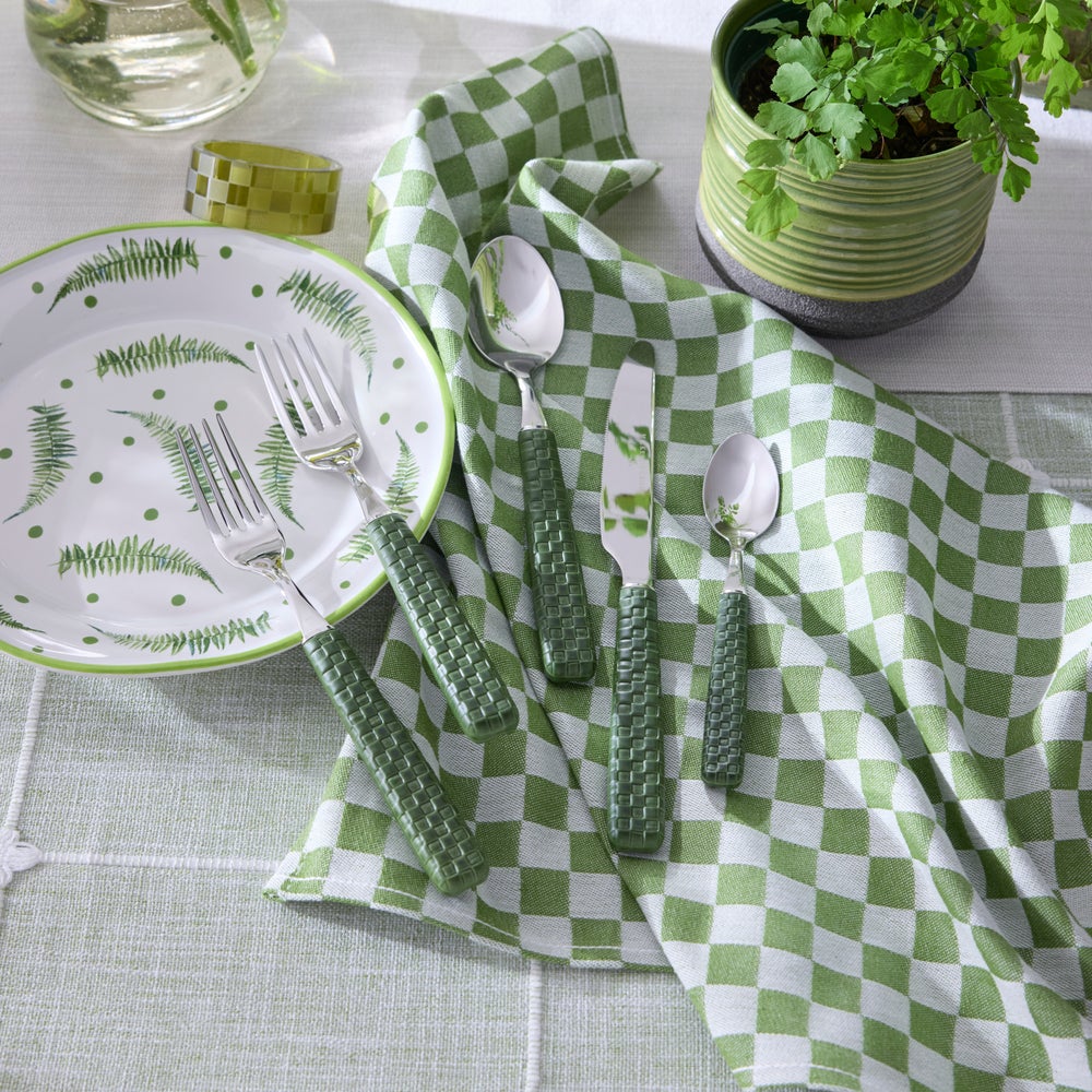 MACKENZIE-CHILDS Mackenzie-chilllds Everyday Flatware 5-Piece Place Setting - Image 3