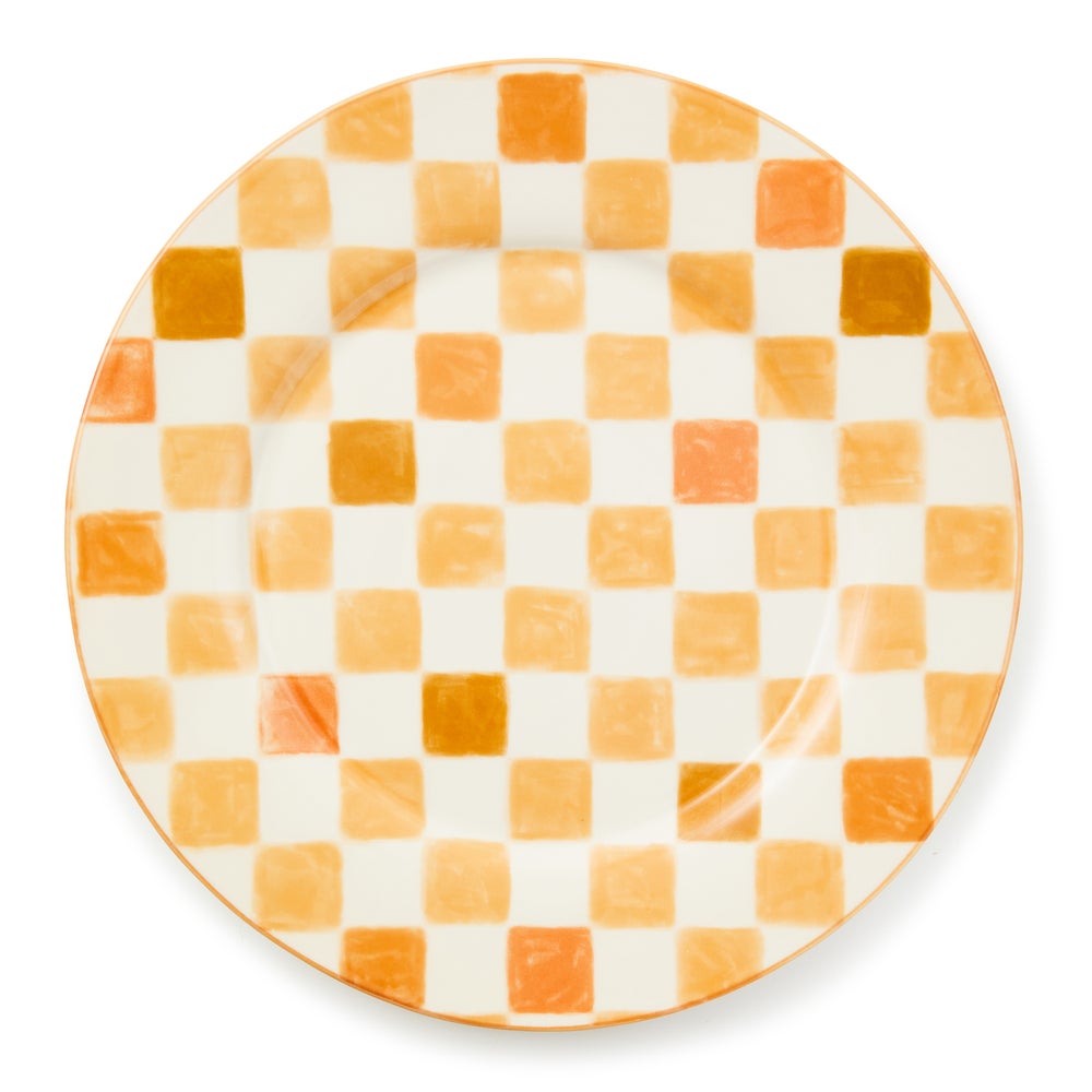 Check Round Platter - Image 5